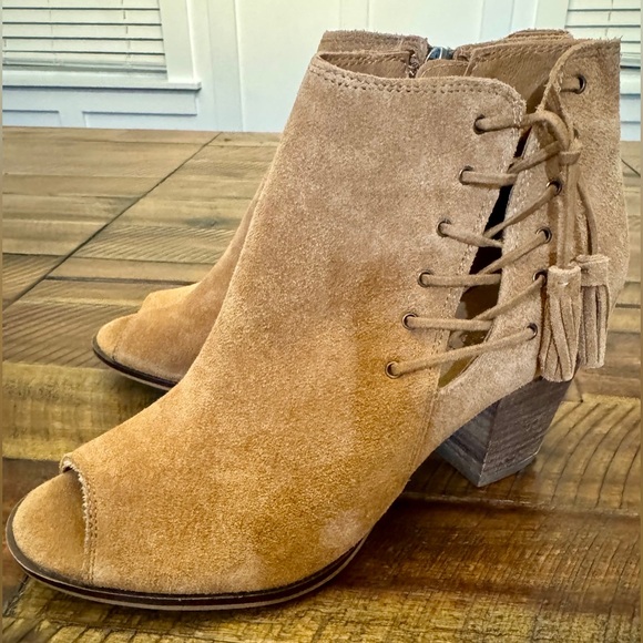 Franco Fortini Sueded Leather Bootie - Picture 1 of 8